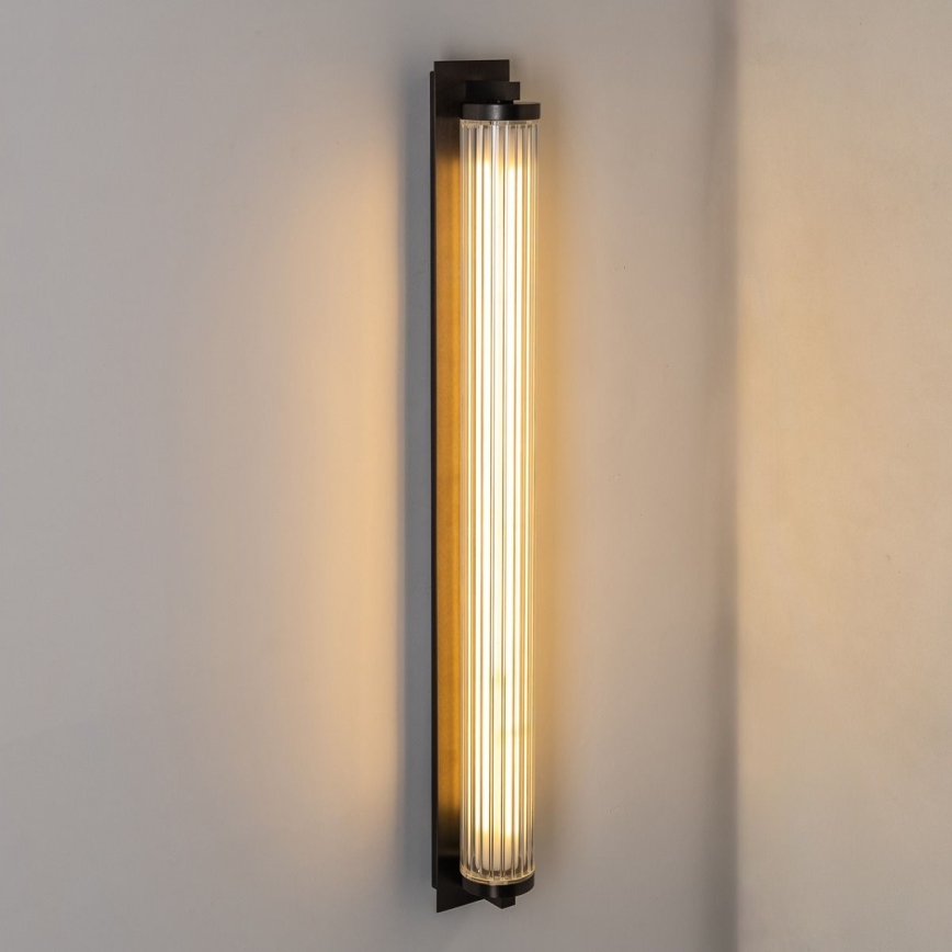 Zuma Line - Димируема LED стенна лампа LED/26W/230V 2700-6500K черна + дистанционно управление
