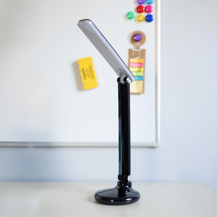 Zuma Line - LED Акумулаторен настолна лампа LED/6W/1200 mAh 3000/4500/6000K CRI 90 черен