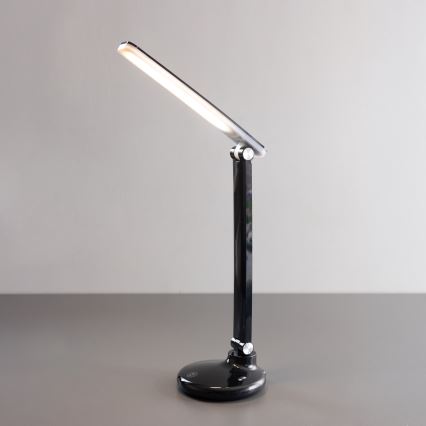 Zuma Line - LED Акумулаторен настолна лампа LED/6W/1200 mAh 3000/4500/6000K CRI 90 черен