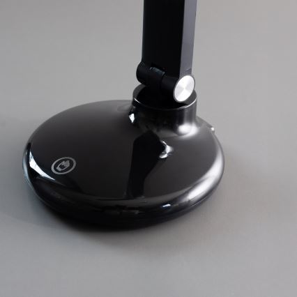 Zuma Line - LED презареждаема настолна лампа LED/6W/1200 mAh 3000/4500/6000K CRI 90 черна