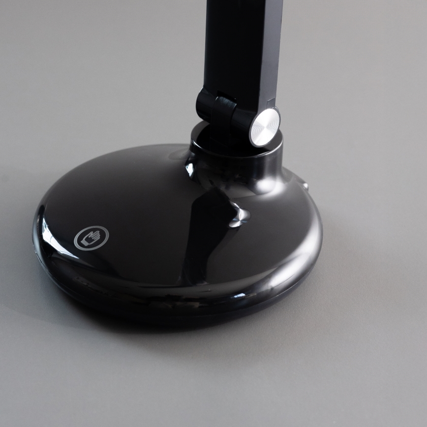 Zuma Line - LED презареждаема настолна лампа LED/6W/1200 mAh 3000/4500/6000K CRI 90 черна