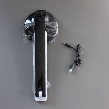 Zuma Line - LED презареждаема настолна лампа LED/6W/1200 mAh 3000/4500/6000K CRI 90 черна