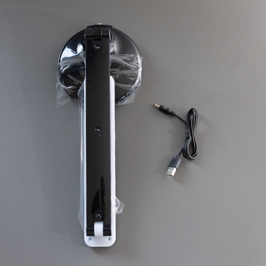 Zuma Line - LED презареждаема настолна лампа LED/6W/1200 mAh 3000/4500/6000K CRI 90 черна