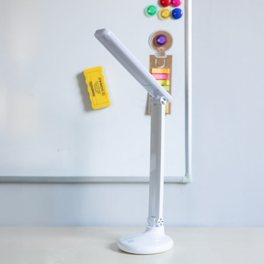 Zuma Line - LED Акумулаторен настолна лампа LED/6W/1200 mAh 3000/4500/6000K CRI 90 бял