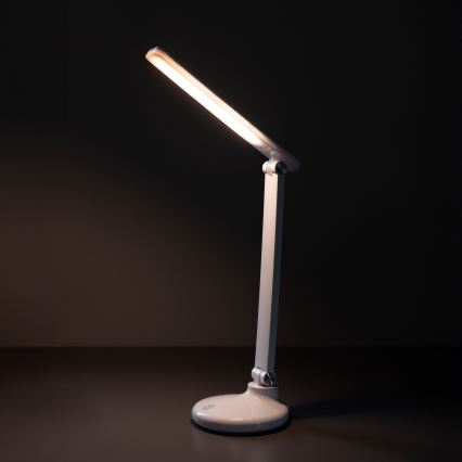 Zuma Line - LED Акумулаторен настолна лампа LED/6W/1200 mAh 3000/4500/6000K CRI 90 бял