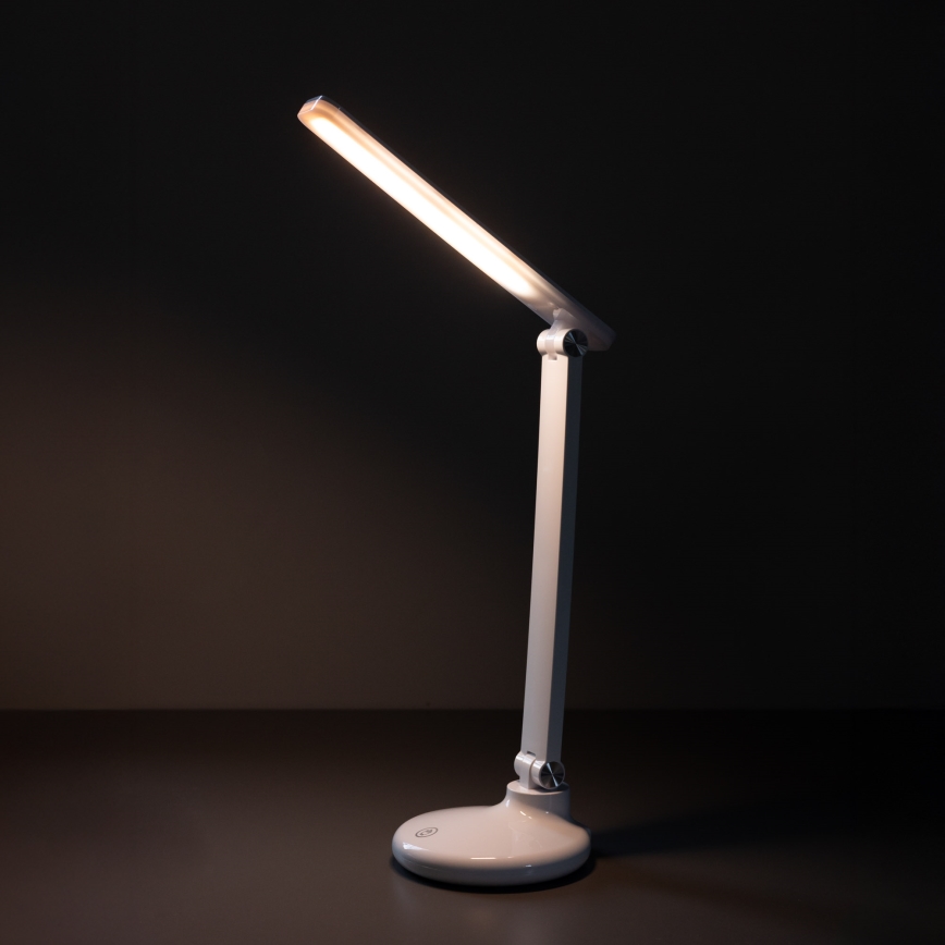 Zuma Line - LED Акумулаторен настолна лампа LED/6W/1200 mAh 3000/4500/6000K CRI 90 бял