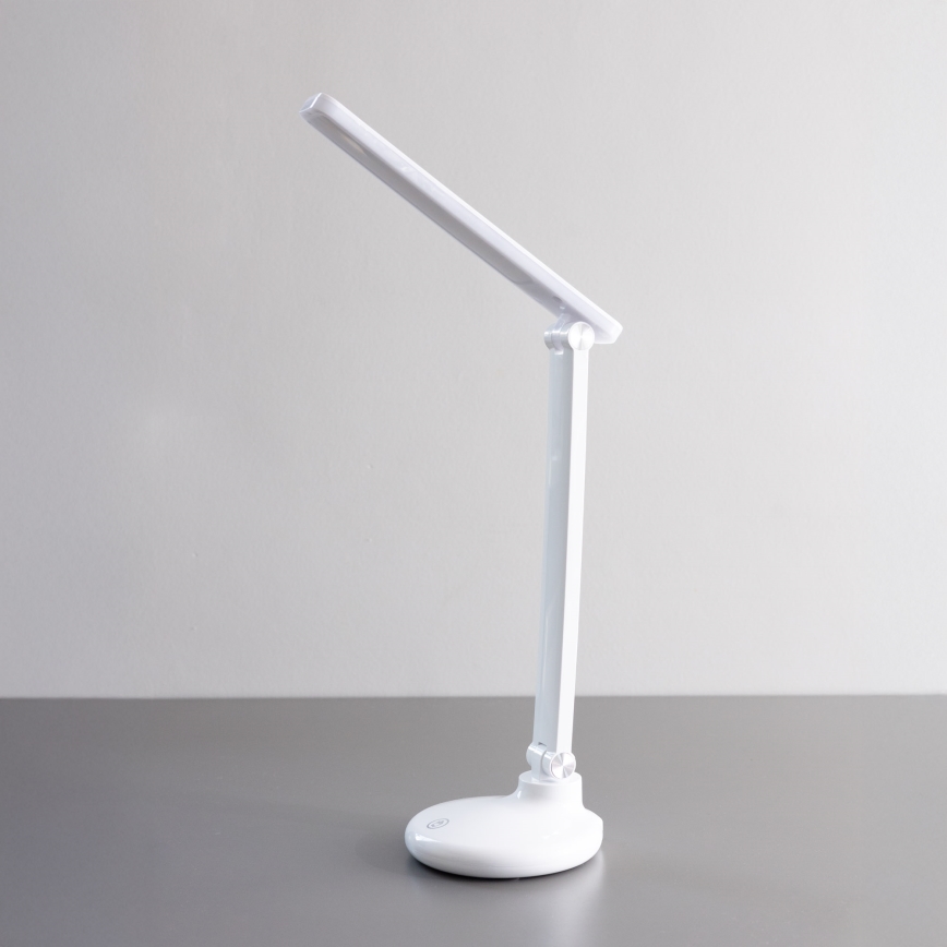Zuma Line - LED Акумулаторен настолна лампа LED/6W/1200 mAh 3000/4500/6000K CRI 90 бял
