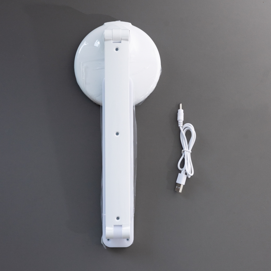 Zuma Line - LED Акумулаторен настолна лампа LED/6W/1200 mAh 3000/4500/6000K CRI 90 бял