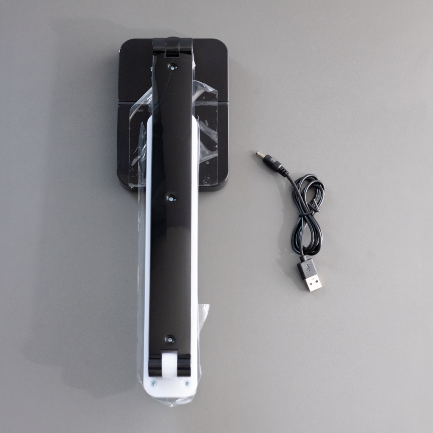 Zuma Line - LED Акумулаторен настолна лампа LED/8W/1200 mAh 3000/4500/6000K CRI 90 черен