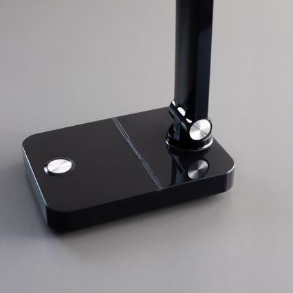 Zuma Line - LED презареждаема настолна лампа LED/8W/1200 mAh 3000/4500/6000K CRI 90 черна