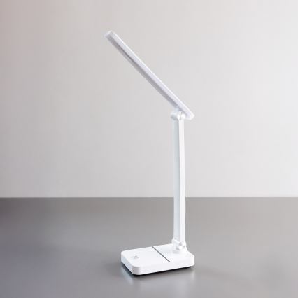 Zuma Line - LED Акумулаторен настолна лампа LED/8W/1200 mAh 3000/4500/6000K CRI 90 бял