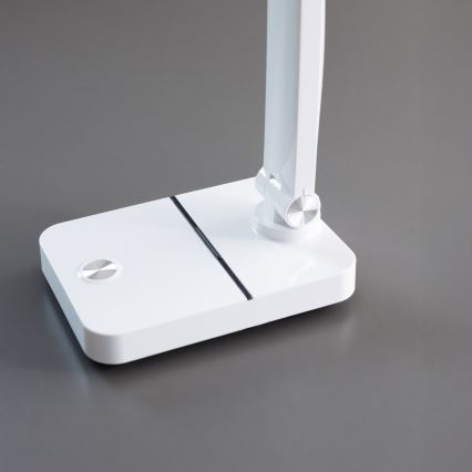 Zuma Line - LED Акумулаторен настолна лампа LED/8W/1200 mAh 3000/4500/6000K CRI 90 бял