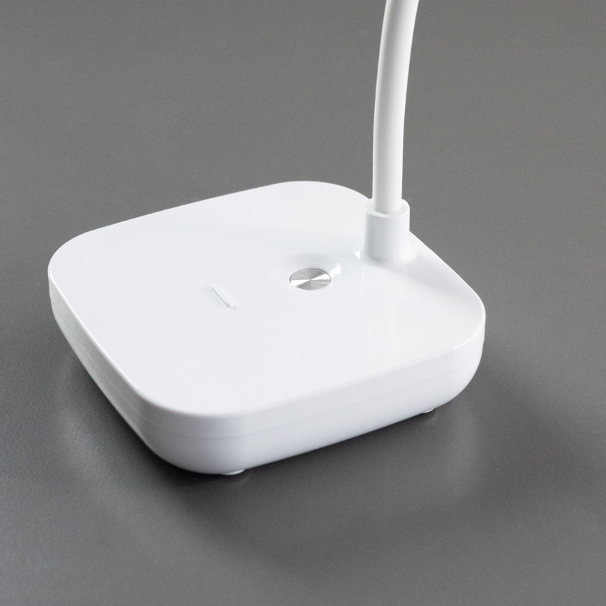 Zuma Line - LED Акумулаторен настолна лампа LED/7W/1200 mAh 3000/4500/6000K CRI 90 бял