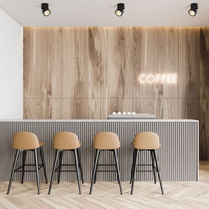 Zuma Line - Точково осветително тяло 1xGU10-ES111/15W/230V черно