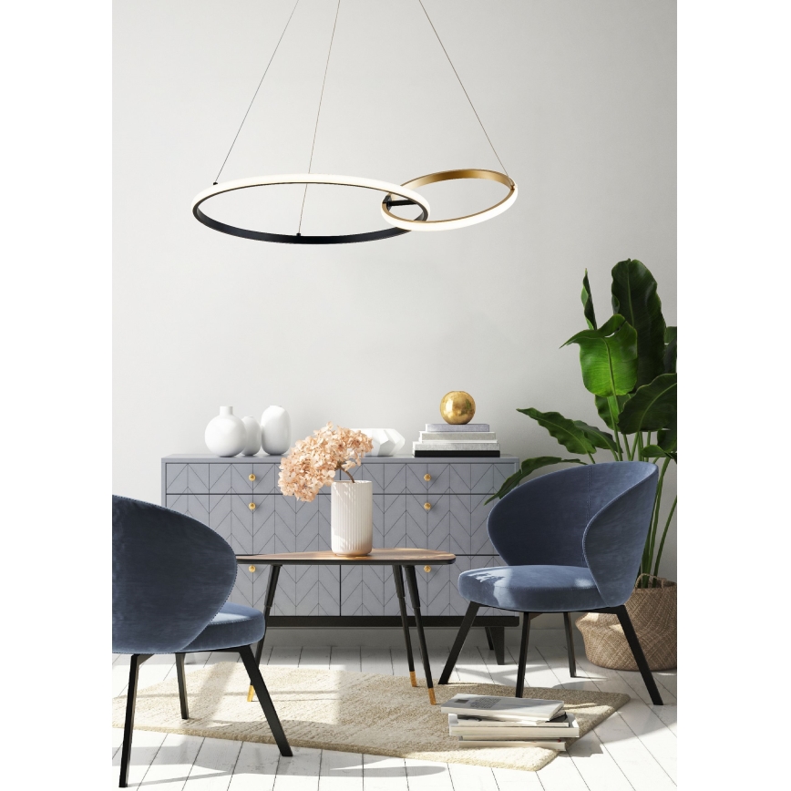 Zuma Line - LED Пендел LED/36W/230V 3000/4000/6000K златист