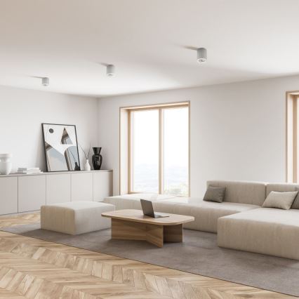 Zuma Line - LED RGBW Димируемо точково осветително тяло 1xGU10/6W/230V бяло + дистанционно управление