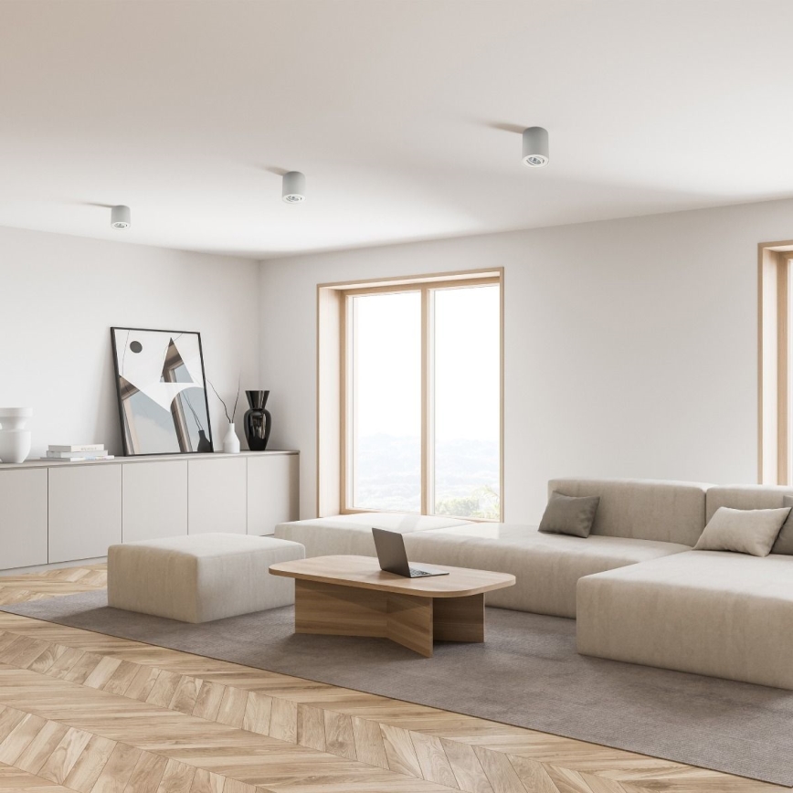 Zuma Line - LED RGBW Димируемо точково осветително тяло 1xGU10/6W/230V бяло + дистанционно управление