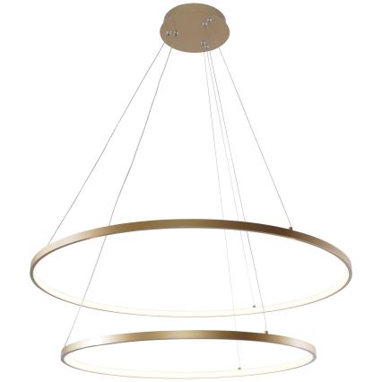 Zuma Line - LED Пендел LED/60W/230V 3000/4000/6000K Ø 80 cm златист