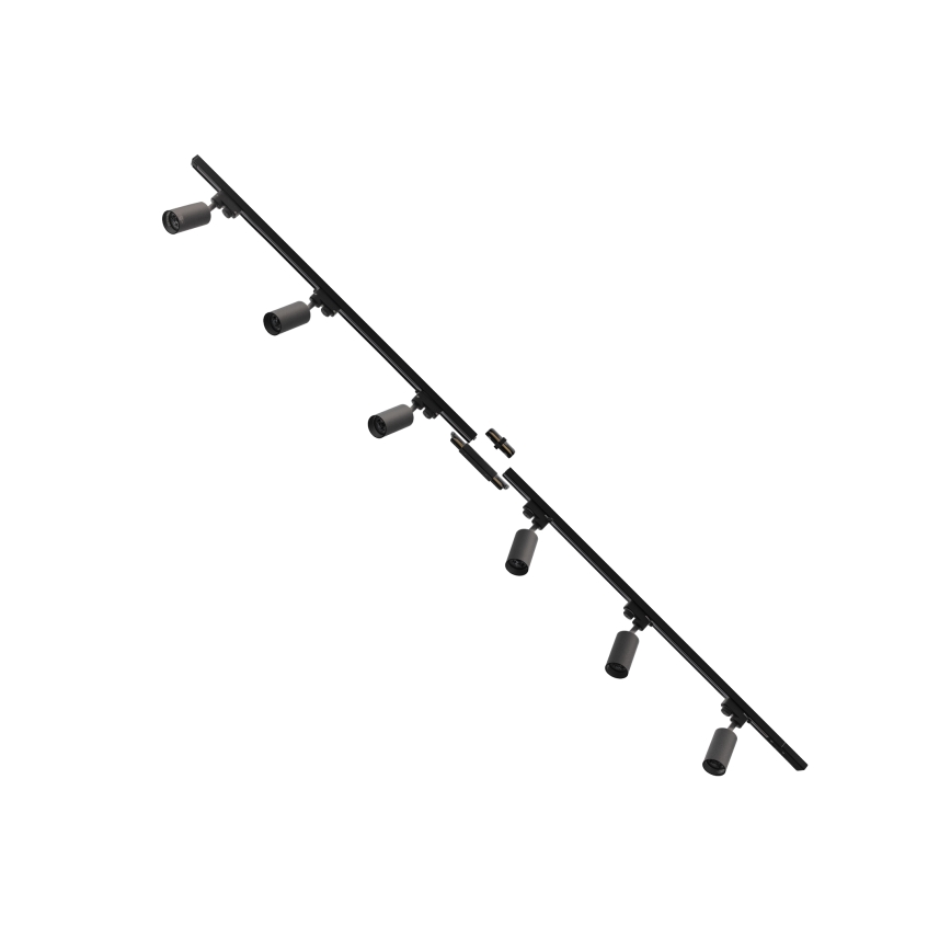 Zuma Line - Спот в релсова система 6xGU10/35W/230V черен