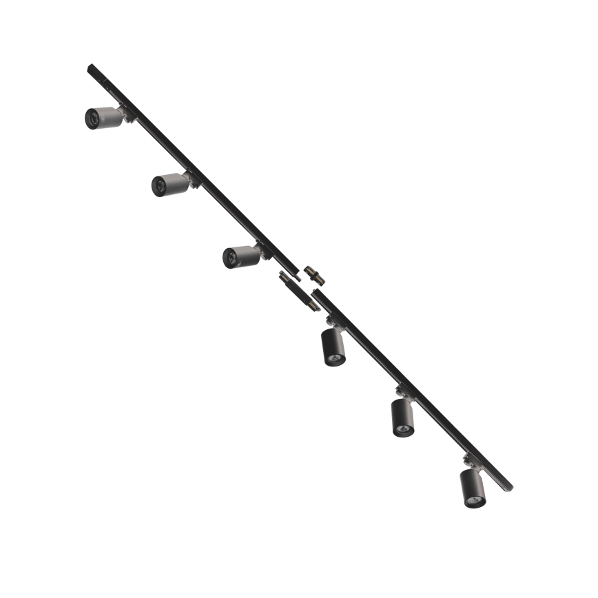 Zuma Line - Спот в релсова система 6xGU10/35W/230V черен