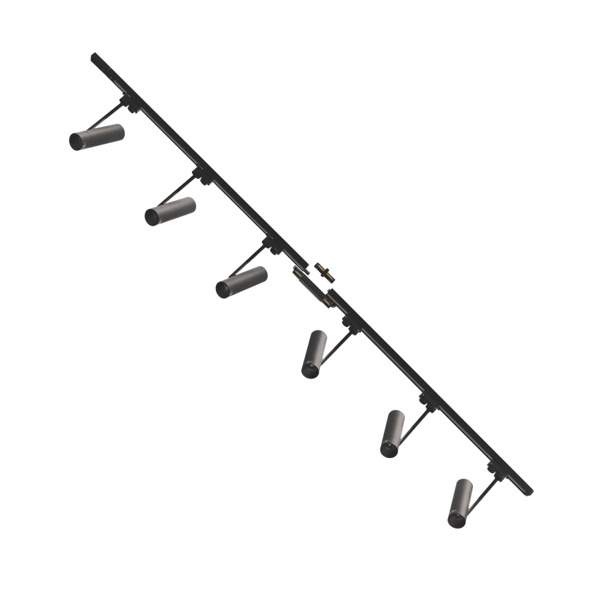 Zuma Line - Спот в релсова система 6xGU10/35W/230V черен
