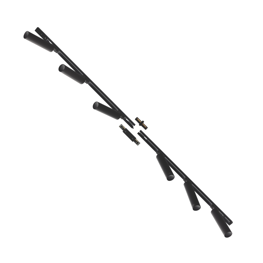 Zuma Line - Спот в релсова система 6xGU10/35W/230V черен