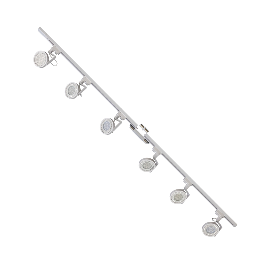 Zuma Line - Спот в релсова система 6xGU10/10W/230V бял