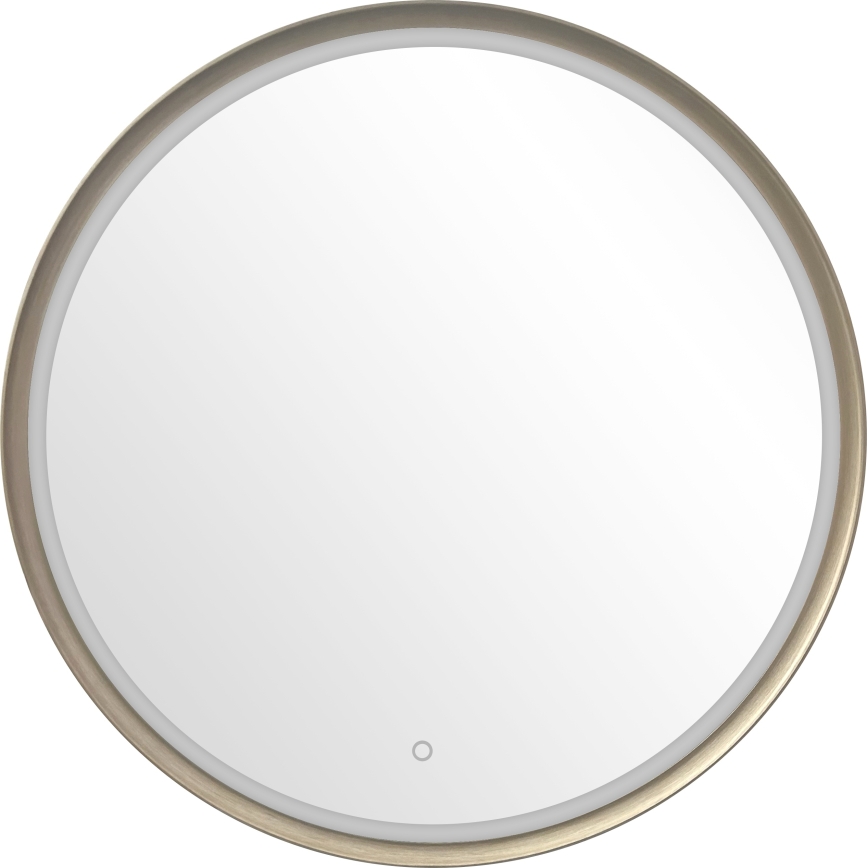 Zuma Line - LED стенено огледало за баня с подсветка LED/36W/230V 3000/4000/6000K Ø 80 см IP44 месинг