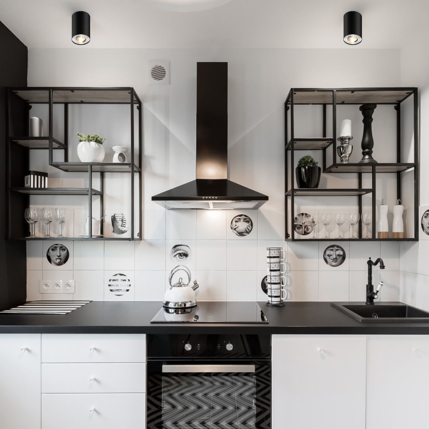 Zuma Line - Спот 1xGU10/50W/230V черен