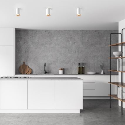 Zuma Line - Димируемо LED RGBW точково осветително тяло 1xGU10/6W/230V бяло + дистанционно управление