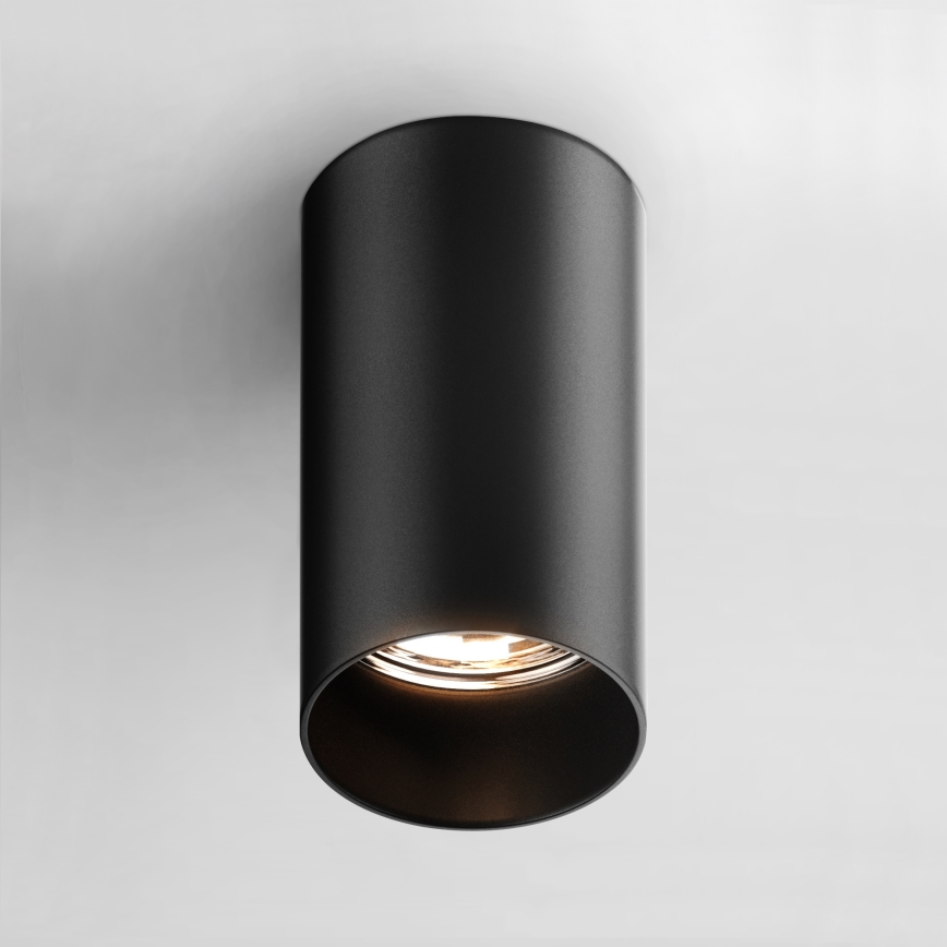 Zuma Line - LED RGBW Димируемо точково осветително тяло 1xGU10/4,8W/230V черно + дистанционно управление