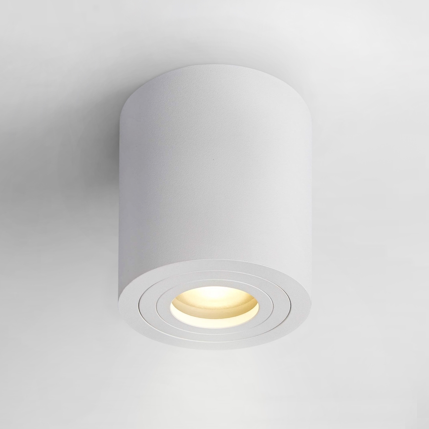 Zuma Line - LED RGBW димируемо точково осветително тяло за баня 1xGU10/4,8W/230V IP44 бяло + дистанционно управление