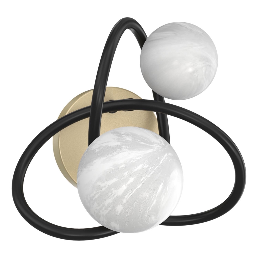 Zuma Line - Аплик 2xG9/3,5W/230V черен