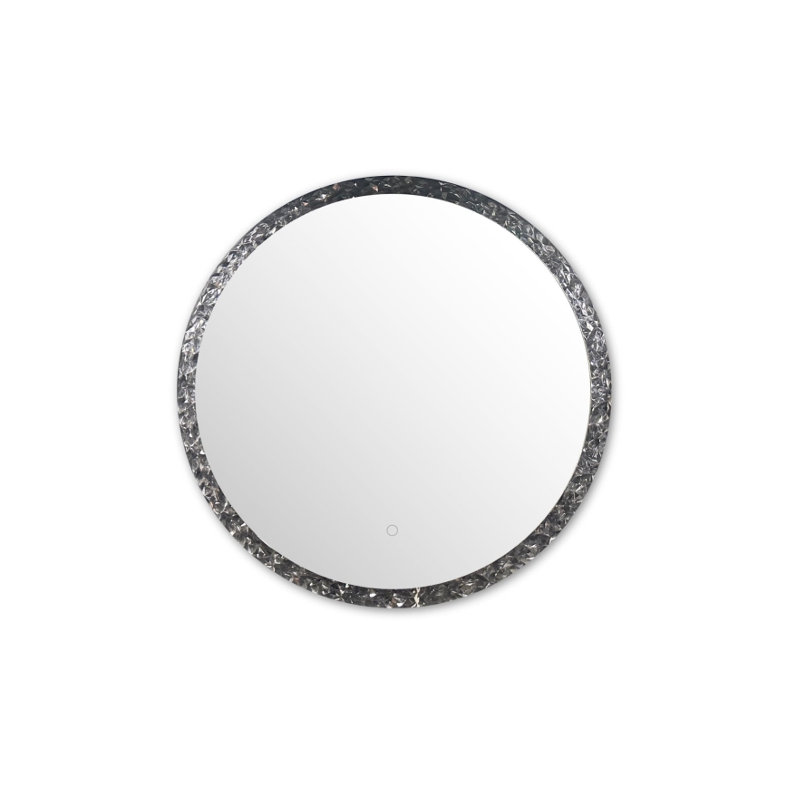 Zuma Line - LED огледало за стена за баня с подсветка LED/24W/230V 3000/4000/6000K Ø 60 см IP44 лъскав хром