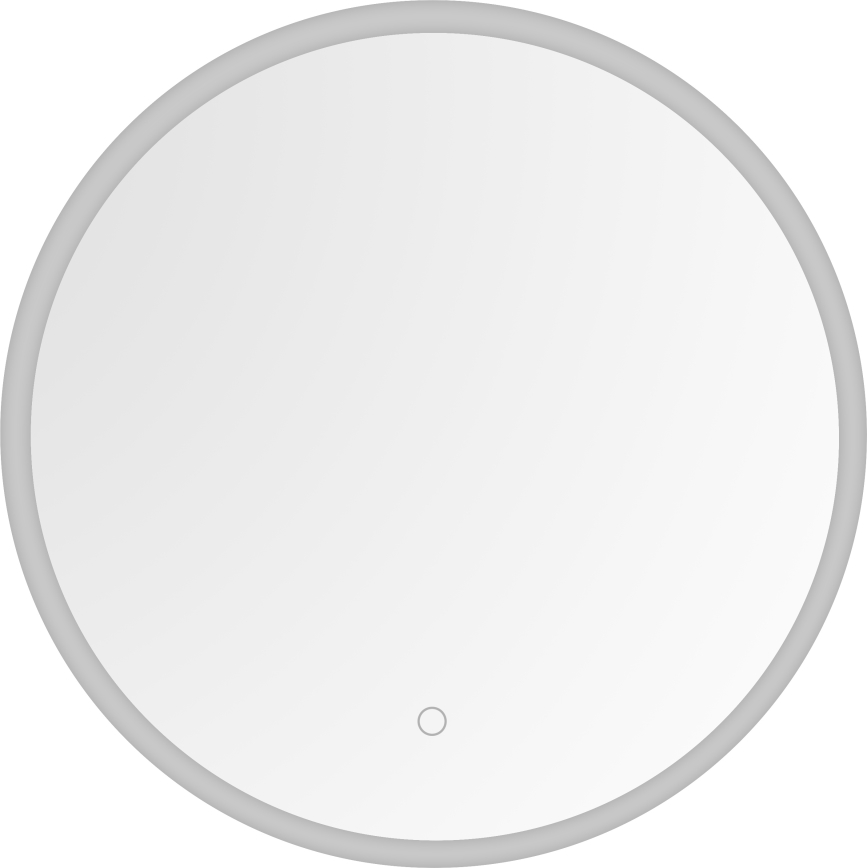 Zuma Line - Стенно огледало за баня с вградена LED подсветка, 36W/230V, 3000/4000/6000K, Ø 80 см, IP44