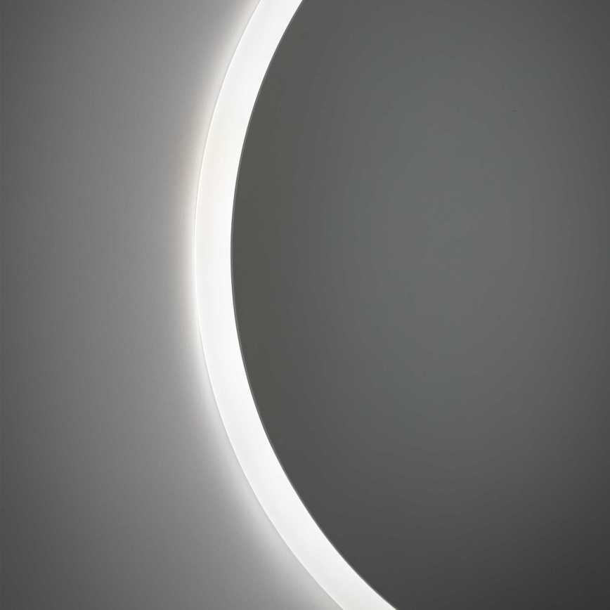 Zuma Line - Стенно огледало за баня с вградена LED подсветка, 36W/230V, 3000/4000/6000K, Ø 80 см, IP44