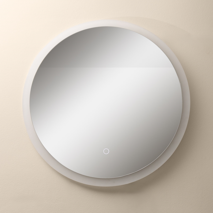 Zuma Line - LED Баня стена огледало с подсветка LED/24W/230V 3000/4000/6000K Ø 60 см IP44 бял