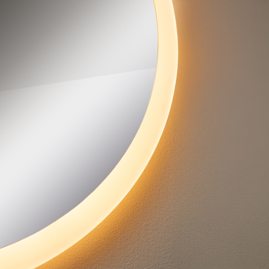 Zuma Line - LED Баня стена огледало с подсветка LED/24W/230V 3000/4000/6000K Ø 60 см IP44 бял