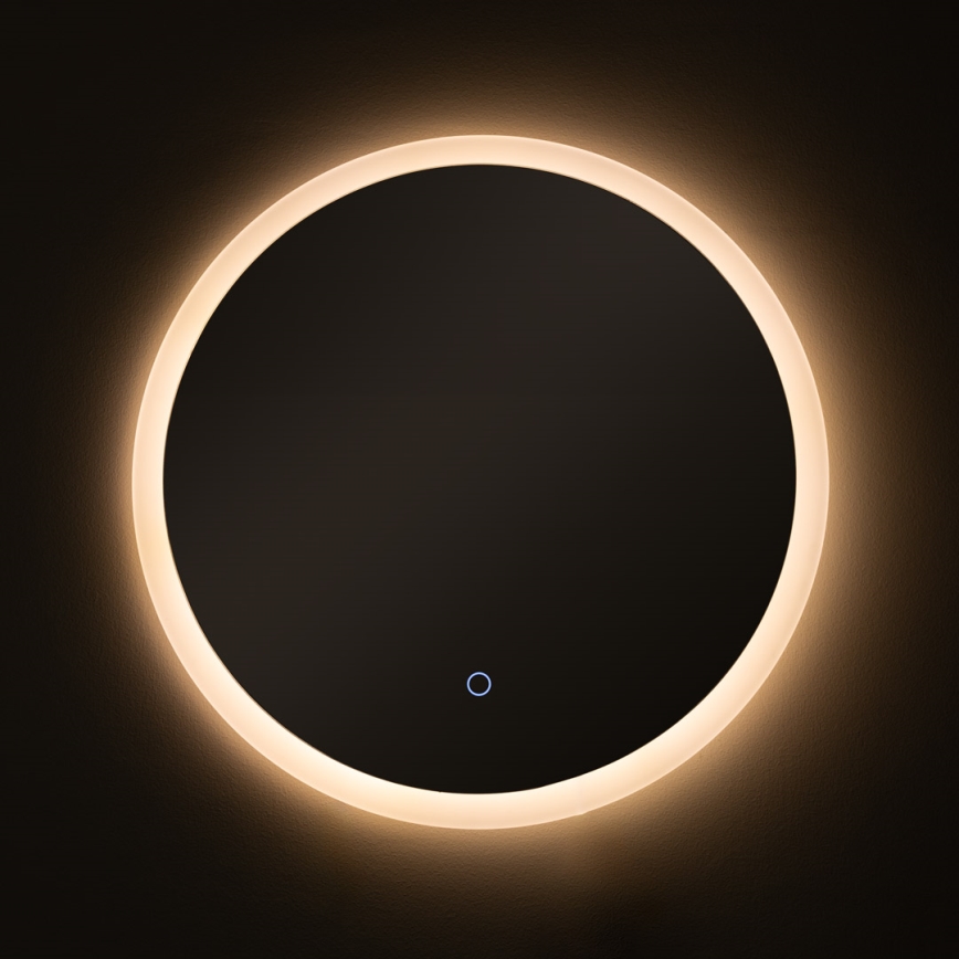 Zuma Line - LED стенно огледало за баня с вградено LED осветление/24W/230V 3000/4000/6000K Ø 60 cm IP44