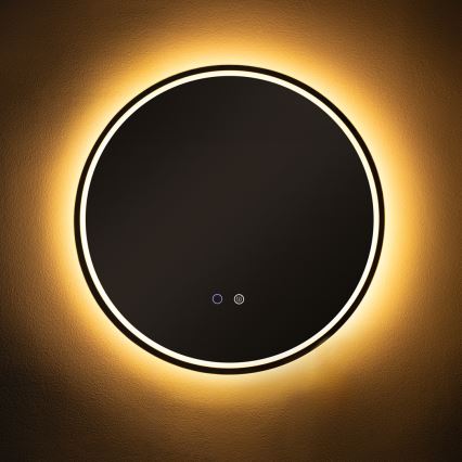Zuma Line - LED Баня отопляем стена огледало с подсветка LED/24W/230V 3000/4000/6000K Ø 60 см IP44