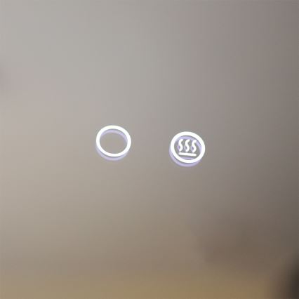 Zuma Line - LED Баня отопляем стена огледало с подсветка LED/24W/230V 3000/4000/6000K Ø 60 см IP44