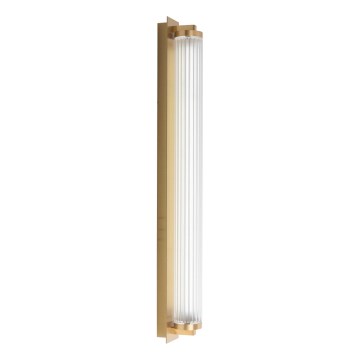 Zuma Line - Димируемо стеннo осветително тяло LED/26W/230V 2700-6500K златисто + дистанционно управление