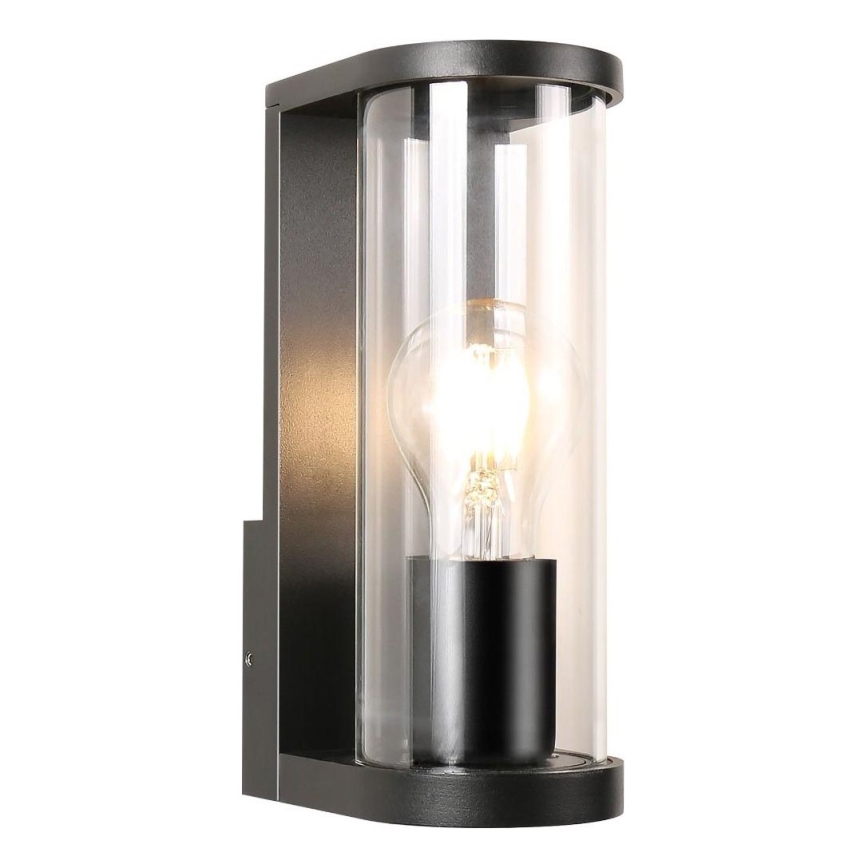 Zuma Line - Екстериорен аплик 1xE27/60W/230V IP44 черен