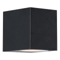 Zuma Line - Екстериорен аплик 1xGU10/35W/230V IP44 черен