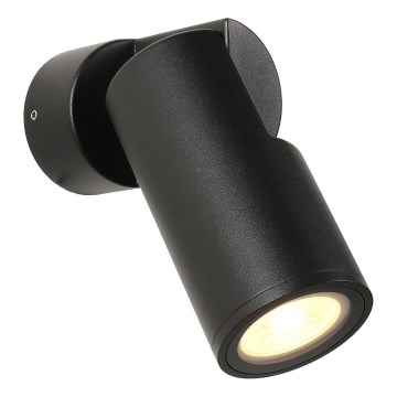 Zuma Line - Екстериорен аплик 1xGU10/35W/230V IP65 черен