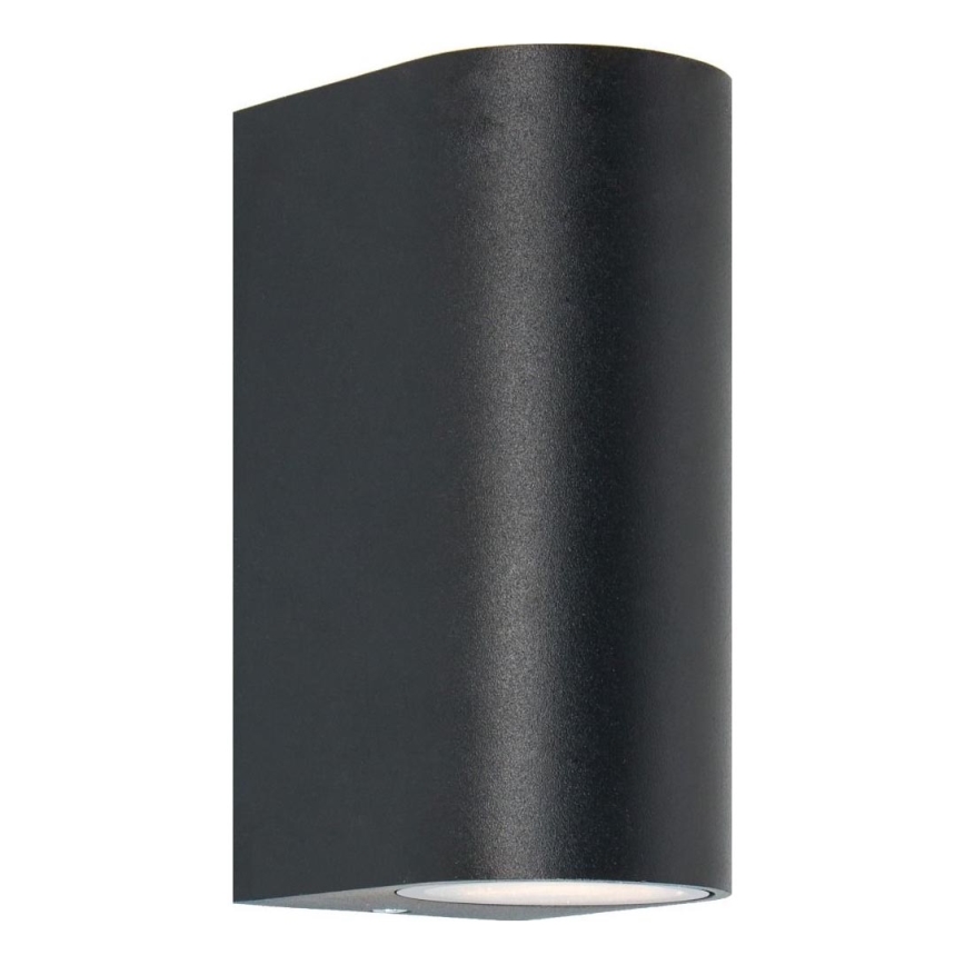 Zuma Line - Екстериорен аплик 2xGU10/35W/230V IP44 черен