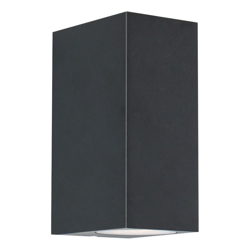 Zuma Line - Екстериорен аплик 2xGU10/35W/230V IP44 черен