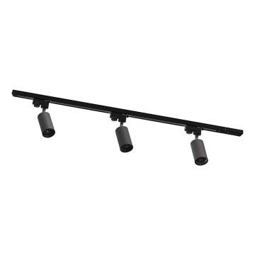 Zuma Line - Лампа с точково осветление в системата 3xGU10/35W/230V черна