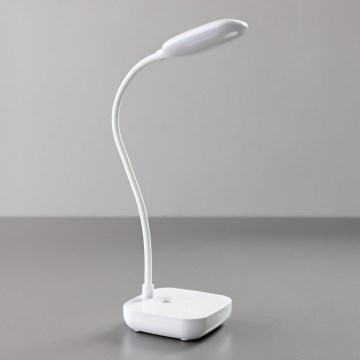 Zuma Line - LED Акумулаторен настолна лампа LED/7W/1200 mAh 3000/4500/6000K бял
