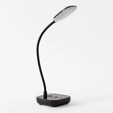 Zuma Line - LED Акумулаторен настолна лампа LED/7W/1200 mAh 3000/4500/6000K черен